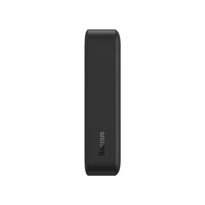 Baseus EnerFill FM41 Mini Wireless External Battery, 20000mAh, 20W, PD + FQI, 1 x QI - 1 x USB-C, Black E0027U00