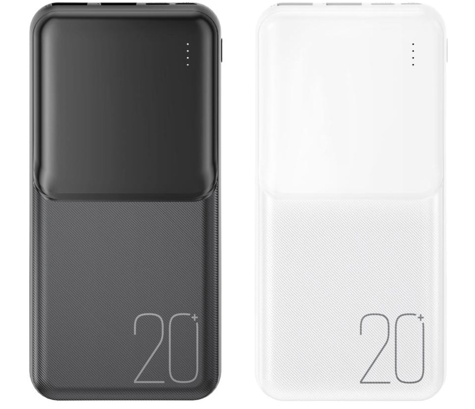 External Battery XO Design PR252, 20000mAh, 10W, 2 x USB-A, Black