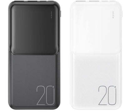 External Battery XO Design PR252, 20000mAh, 10W, 2 x USB-A, Black