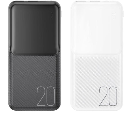 External Battery XO Design PR252, 20000mAh, 10W, 2 x USB-A, Black