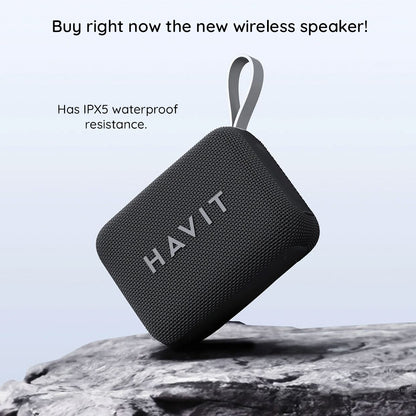HAVIT SK874BT Portable Bluetooth Speaker, 8W, Waterproof, Camouflage