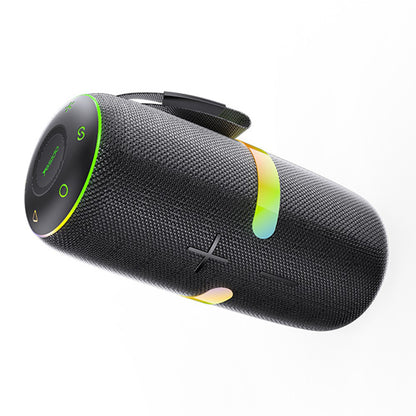 Yesido YSW22 Portable Bluetooth Speaker, 30W, RGB, Waterproof, Black