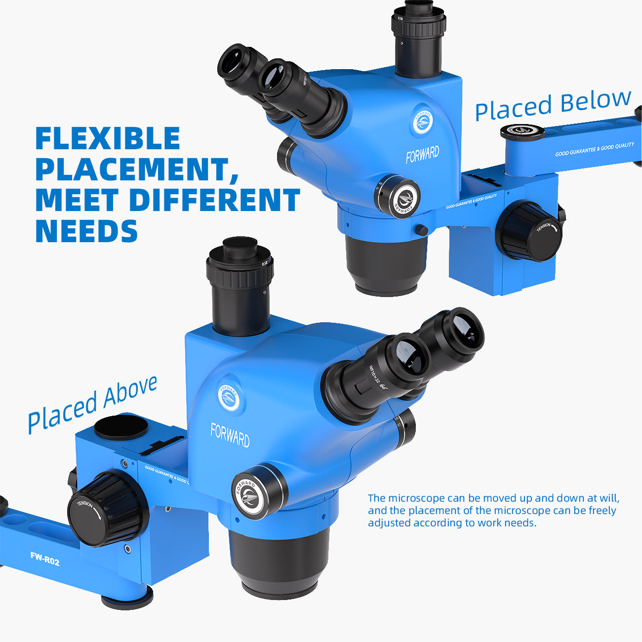 Adjustable Arm Forward FW-R02 for Microscope