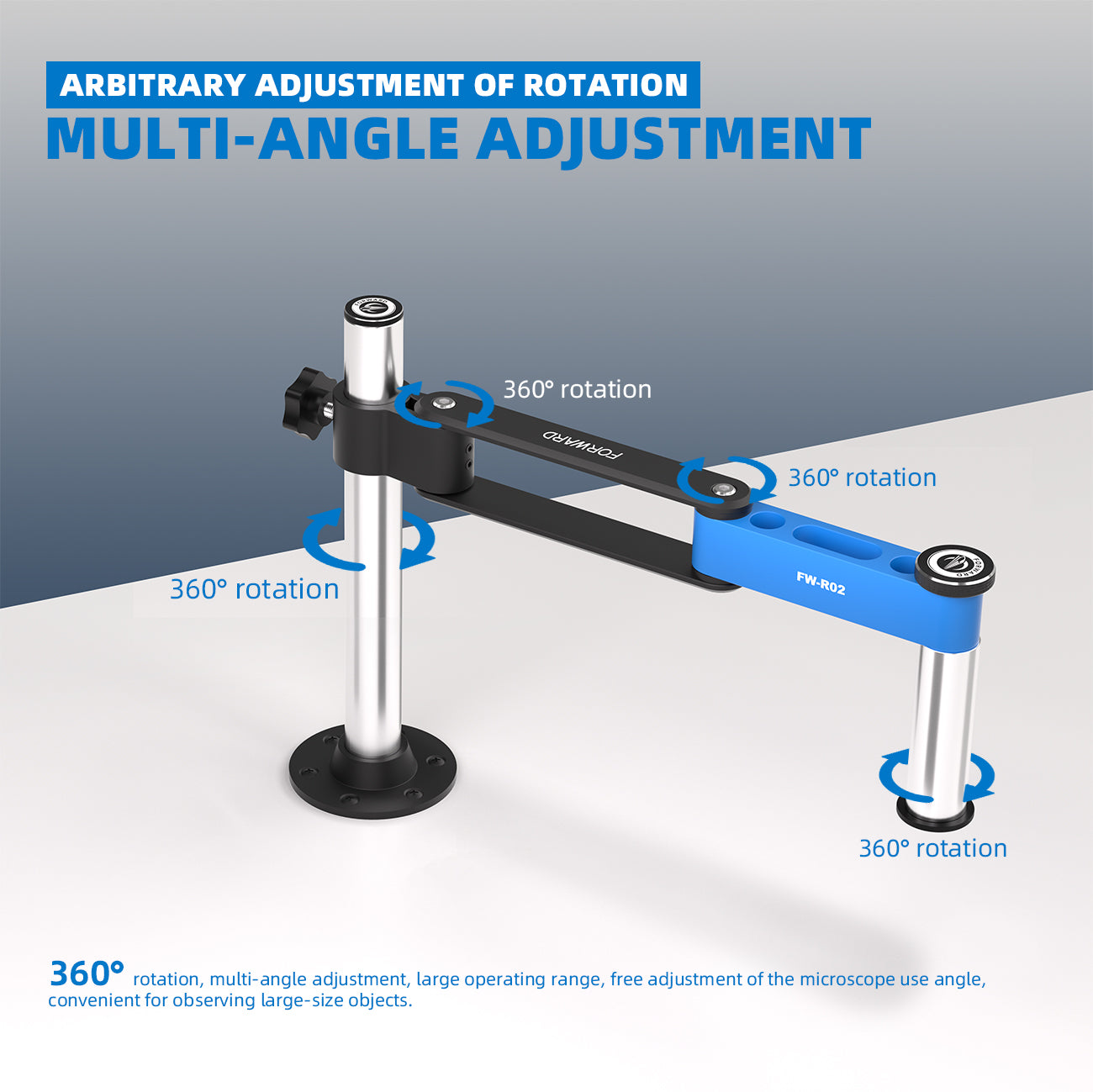 Adjustable Arm Forward FW-R02 for Microscope