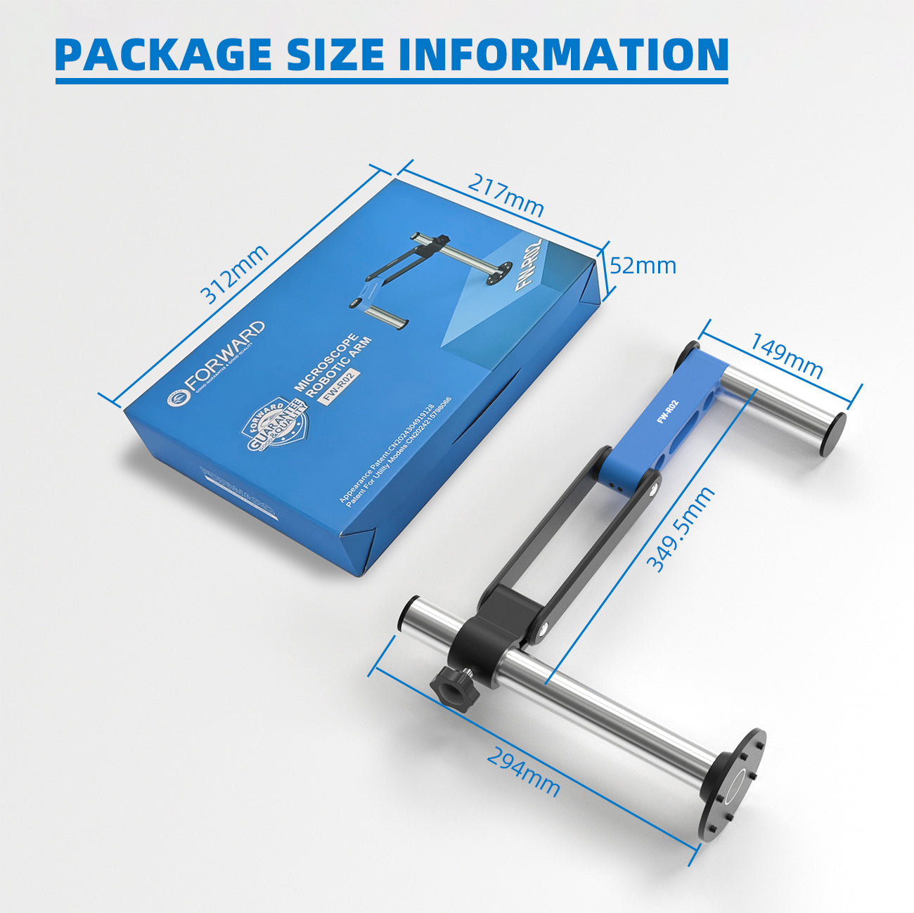 Adjustable Arm Forward FW-R02 for Microscope