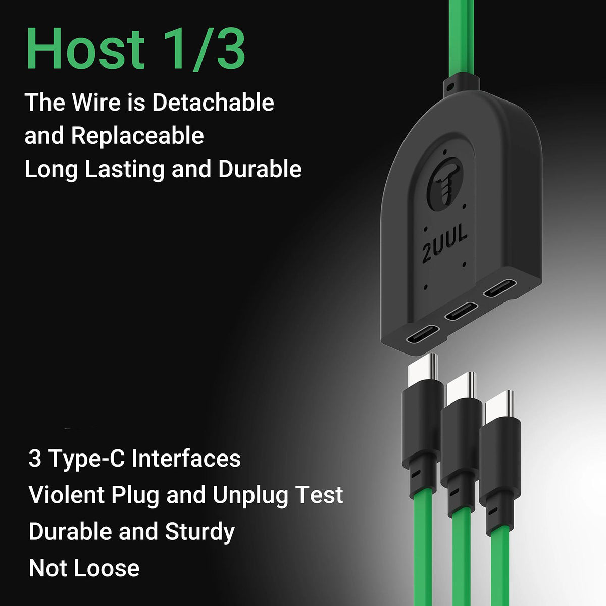 2UUL PW02 Power Cable for Apple iPhone / Android Series