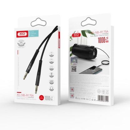 Audio Cable 3.5mm - 3.5mm XO Design NB-R175A, 1m, Black