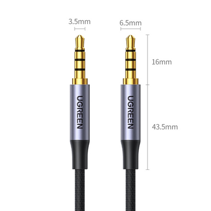 3.5mm Audio Cable - 3.5mm UGREEN AV183, 1.5m, Black