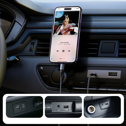 Lightning Audio Cable - 3.5mm Joyroom SY-A06, 1.2m, Black