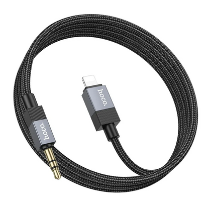 Lightning Audio Cable - 3.5mm HOCO UPA32A, 1m, Black