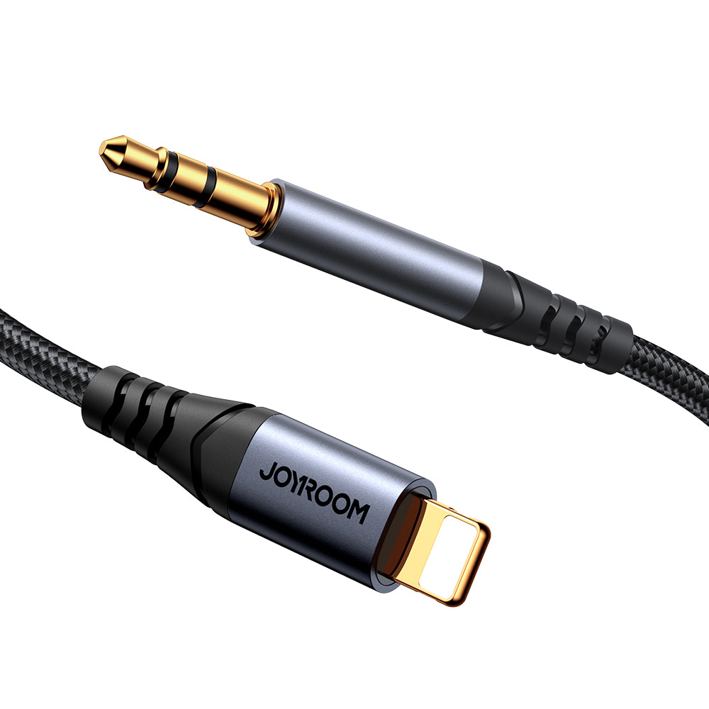 Lightning Audio Cable - 3.5mm Joyroom SY-A06, 1.2m, Black