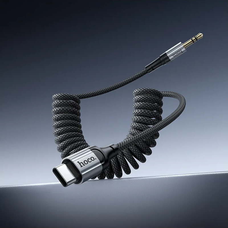 USB-C to 3.5mm Audio Cable HOCO UPA33B, 1.5m, Black