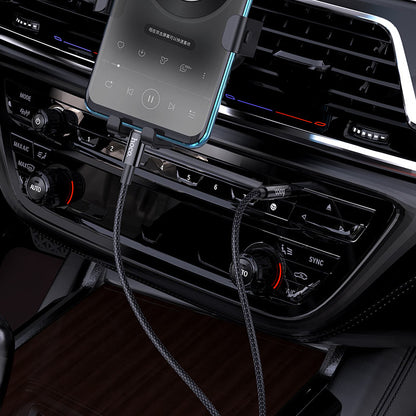 USB-C to 3.5mm Audio Cable HOCO UPA19, 1m, Black