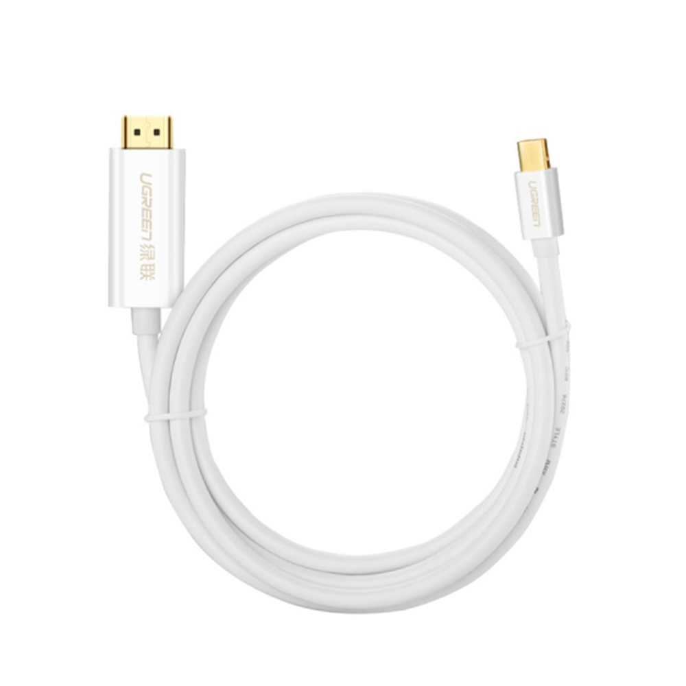 USB-C to HDMI Audio and Video Cable UGREEN MM121, 1.5m, White
