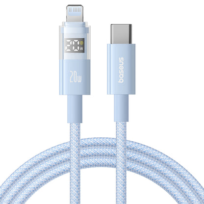 USB-C Data and Charging Cable - USB-C Baseus Display 2, 100W, 1m, Blue P10382702311-00