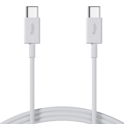 USB-C Data and Charging Cable - USB-C Allity. AUC-03, 100W, 1m, White