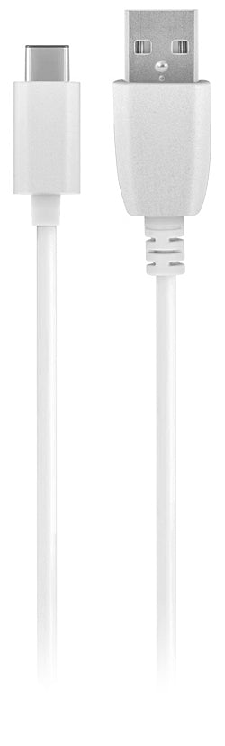 USB-A to USB-C Data and Charging Cable MaXlife, 20W, 3m, White
