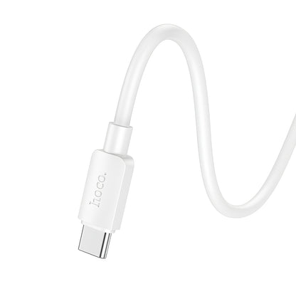 USB-C Data and Charging Cable - USB-C HOCO X96, 100W, 1m, White