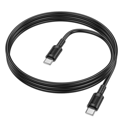 USB-C Data and Charging Cable - USB-C Borofone BX111 Feliz, 60W, 1m, Black