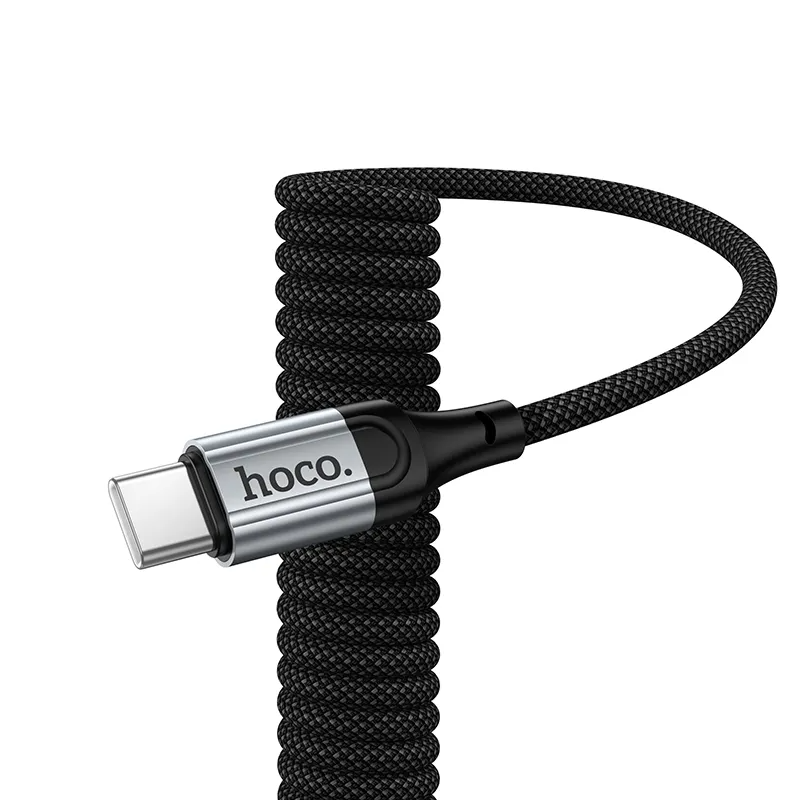 USB-C Data and Charging Cable - USB-C HOCO X121, 60W, 1.5m, Black