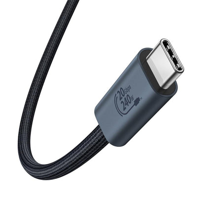 USB-C Data and Charging Cable - USB-C Baseus Flash Series II, 240W, 1.8m, Black P10311803112-00