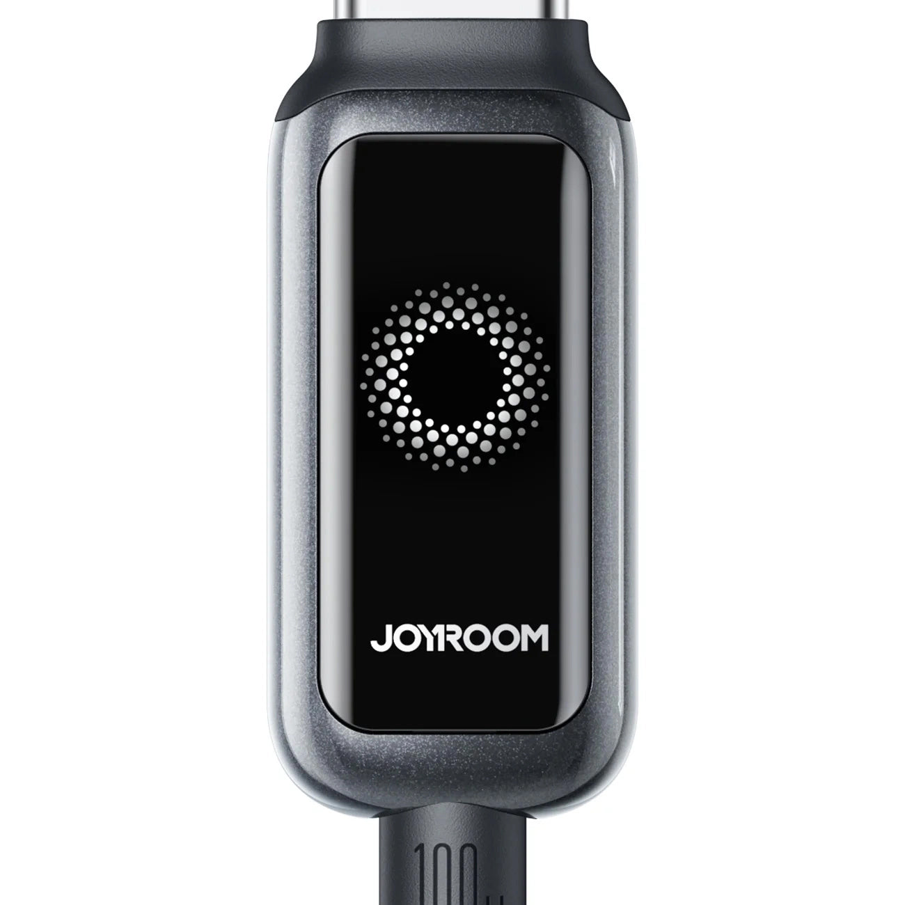 USB-C Data and Charging Cable - USB-C Joyroom S-A55 StarFlight Display, 100W, 1.2m, Black