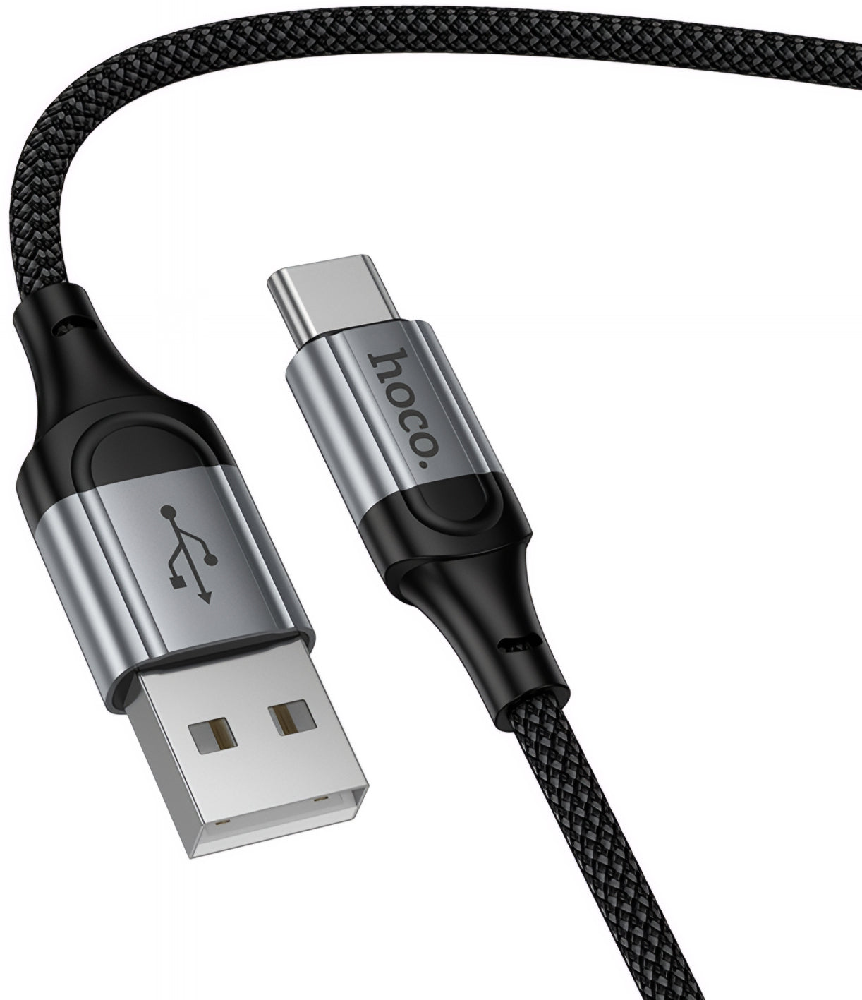 USB-A to USB-C Data and Charging Cable HOCO X121, 18W, 1.5m, Black