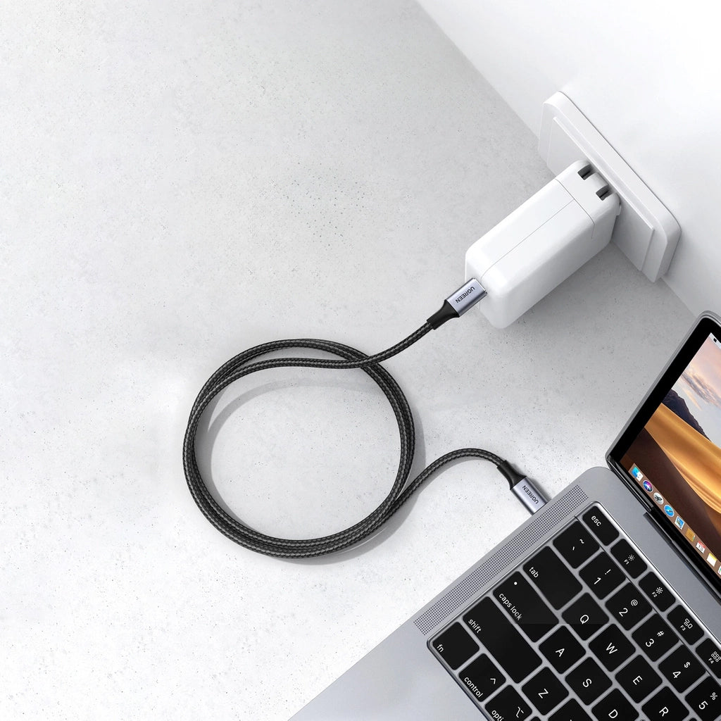 USB-C Data and Charging Cable - USB-C UGREEN US316, 100W, 0.5m, Gray