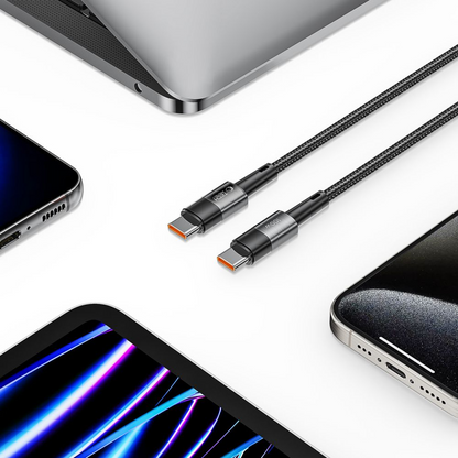 USB-C Data and Charging Cable - USB-C Tech-Protect Ultraboost, 100W, 3m, Gray