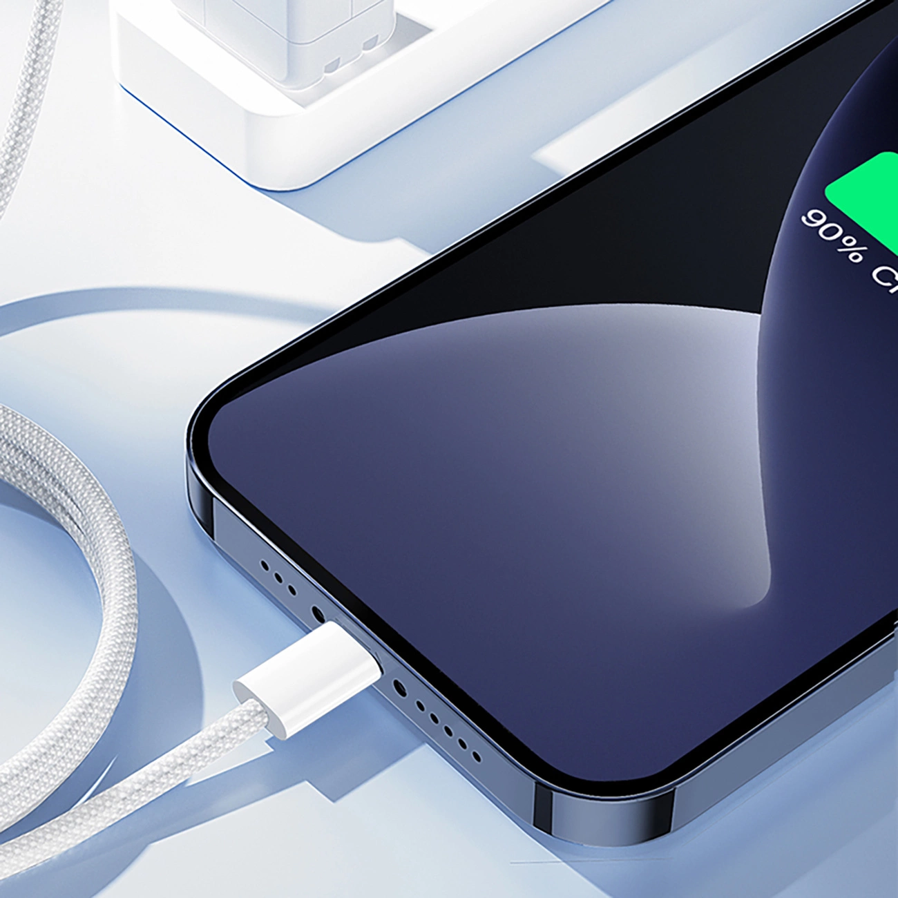 USB-C to Lightning Data and Charging Cable Joyroom S-A45, 30W, 1m, White