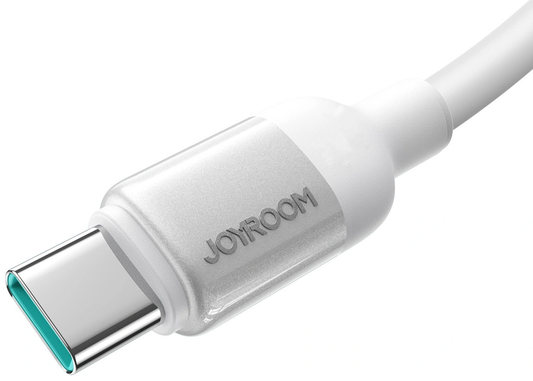 USB-A to USB-C Data and Charging Cable Joyroom S-A62 Lively, 18W, 1.2m, White