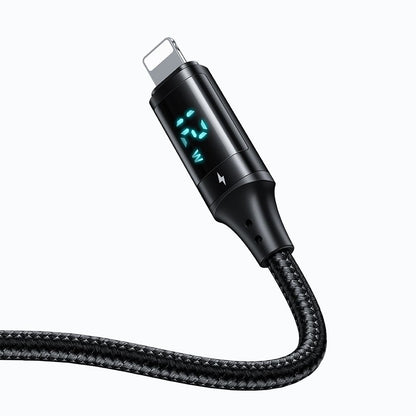 USB-A to Lightning McDodo CA-1060 Data and Charging Cable, 12W, 1.2m, Black