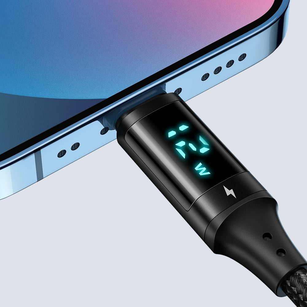 USB-A to Lightning McDodo CA-1060 Data and Charging Cable, 12W, 1.2m, Black