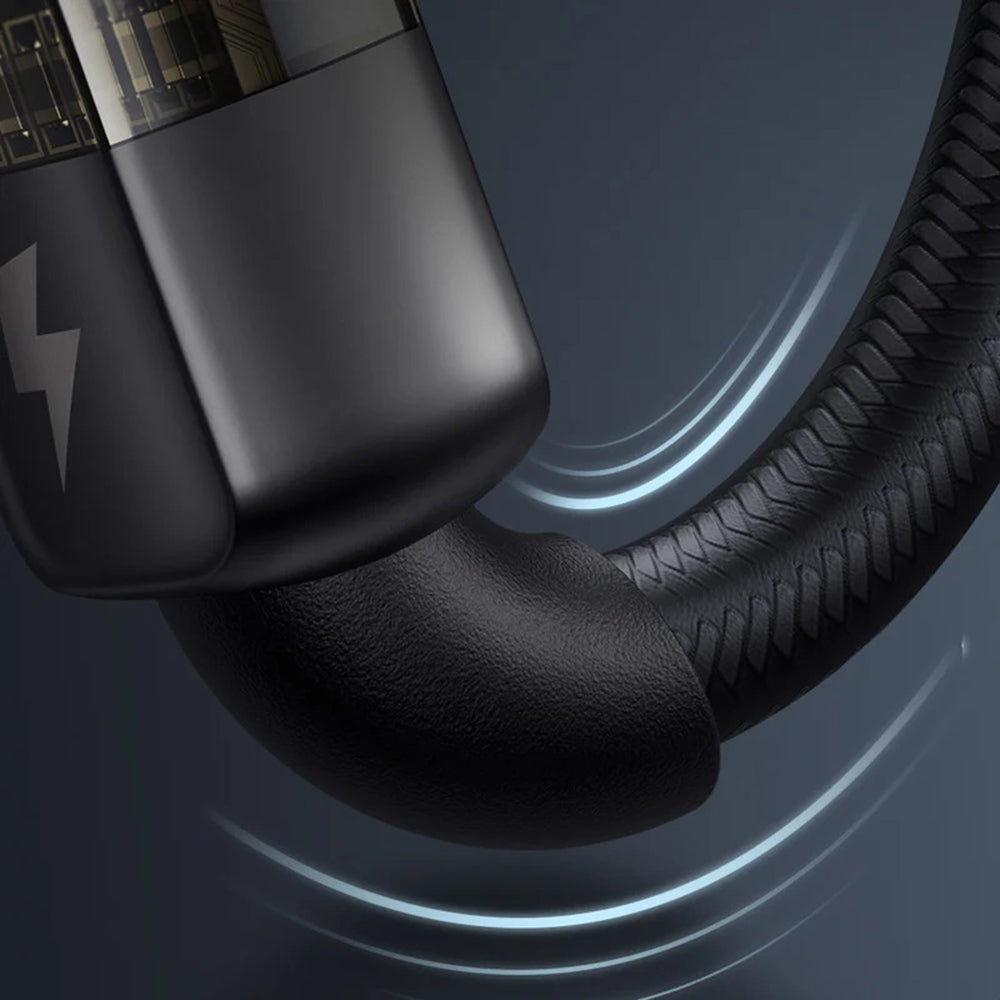 USB-A to Lightning McDodo CA-3140 Auto Power Off Data and Charging Cable, 18W, 1.2m, Black
