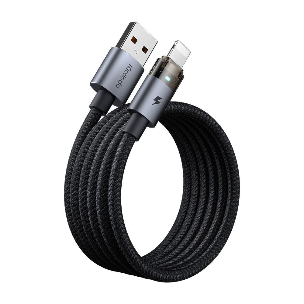 USB-A to Lightning McDodo CA-6910 Data and Charging Cable, 18W, 1.2m, Black