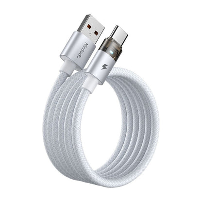 USB-A to USB-C Data and Charging Cable McDodo CA-6892, 66W, 1.2m, White