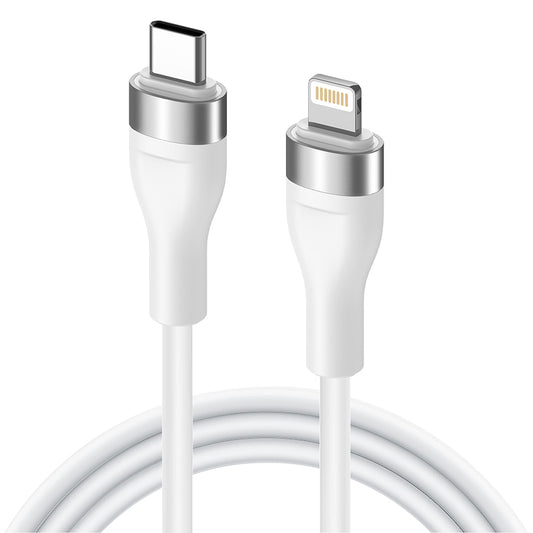 USB-C to Lightning Data and Charging Cable Lito LD02CL, 30W, 1.2m, White