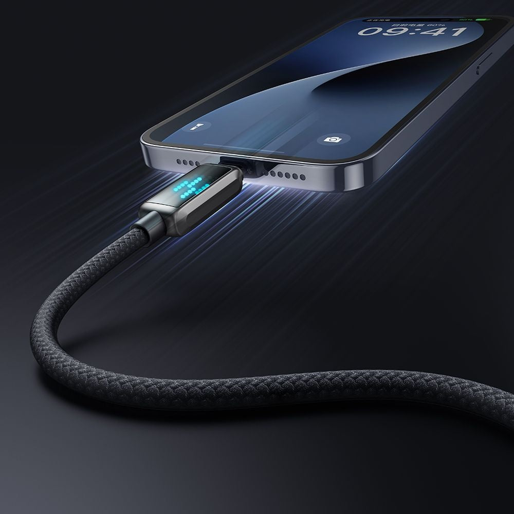 USB-C to Lightning McDodo CA-2630 Display Data and Charging Cable, 36W, 1.2m, Black