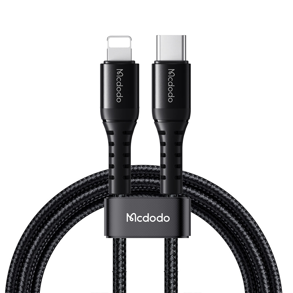 USB-C to Lightning McDodo Data and Charging Cable CA-5631, 36W, 1m, Black