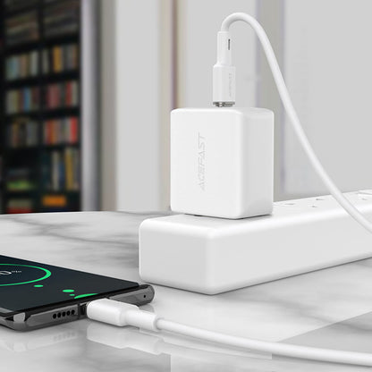 USB-C Data and Charging Cable - USB-C Acefast C2-03, 60W, 1.2m, Black
