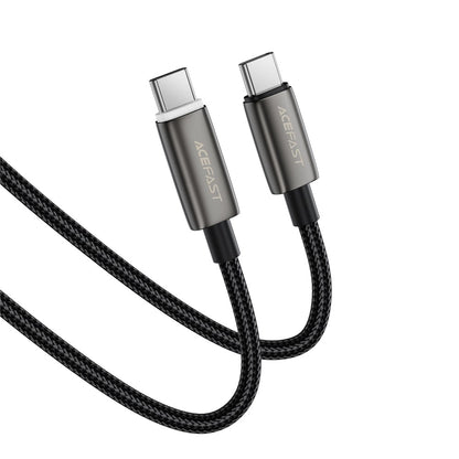 USB-C Data and Charging Cable - USB-C Acefast C23-03, 60W, 1.2m, Black