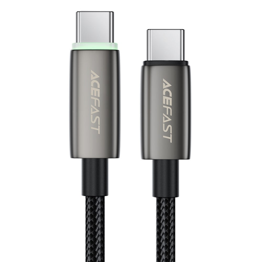 USB-C Data and Charging Cable - USB-C Acefast C23-03, 60W, 1.2m, Black