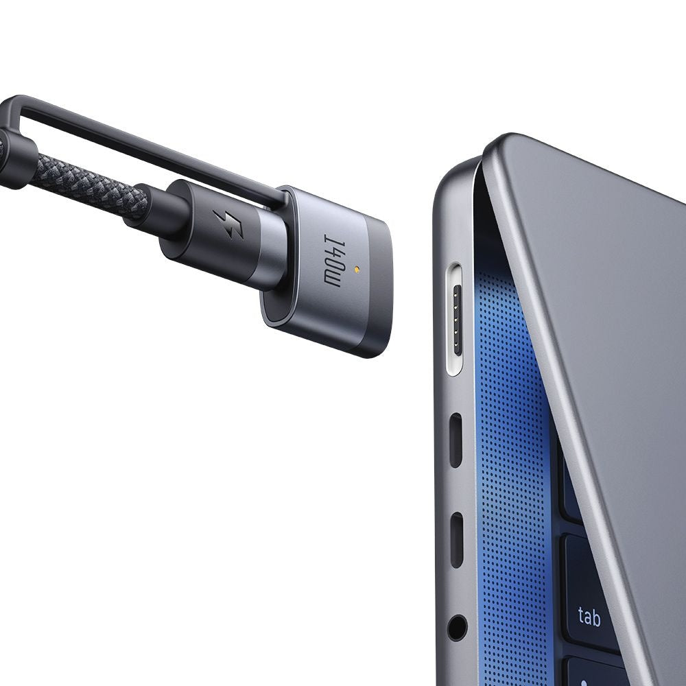 McDodo CA-0140 Charging Cable, USB-C to USB-C / MagSafe 3, 240W, 2m, Black