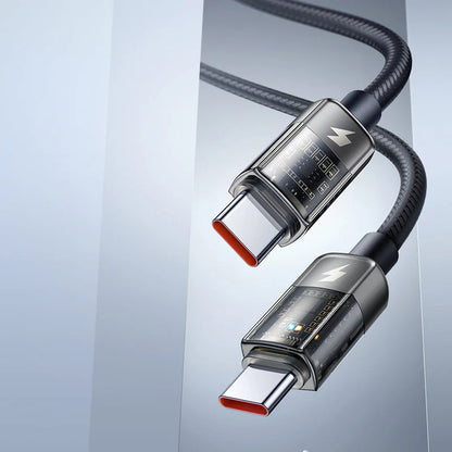 USB-C Data and Charging Cable - USB-C McDodo CA-2840 Auto Power Off, 100W, 1.2m, Black