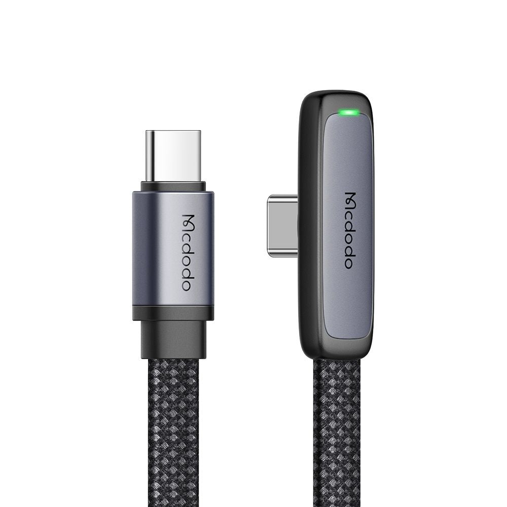 USB-C Data and Charging Cable - USB-C McDodo CA-3360 Angled, 65W, 1.2m, Black