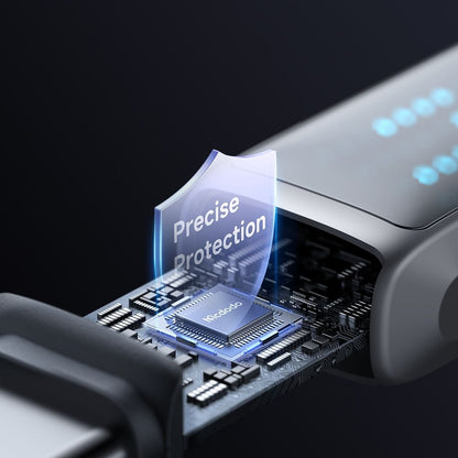 USB-C Data and Charging Cable - USB-C McDodo CA-4250 Display, 100W, 1.2m, Black