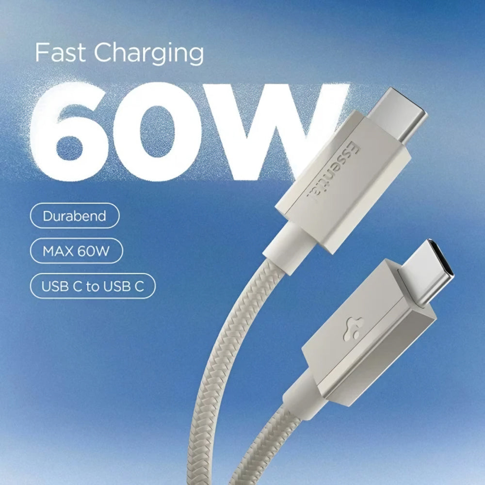 USB-C Data and Charging Cable - USB-C Spigen EB6015CC, 60W, 1.5m, Titan Gray ACA10419