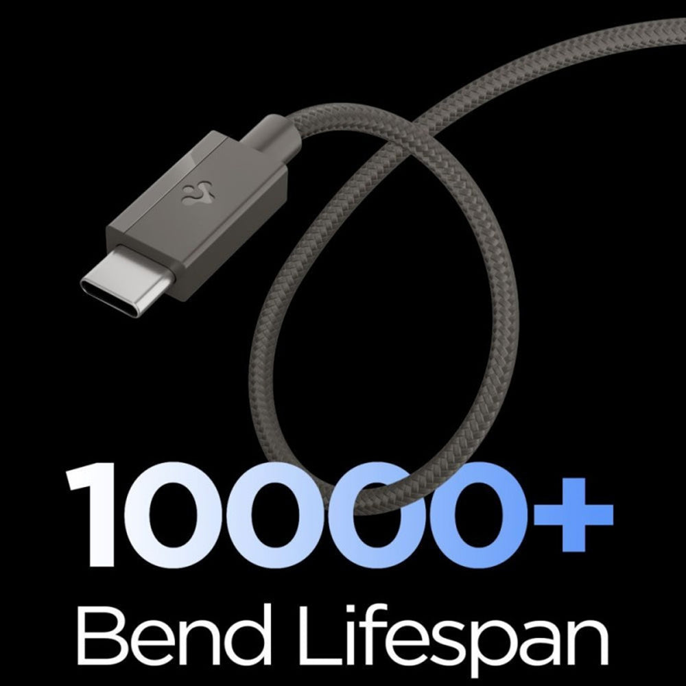 USB-C Data and Charging Cable - USB-C Spigen EB6015CC, 60W, 1.5m, Gray ACA10418