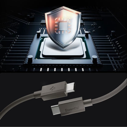 USB-C Data and Charging Cable - USB-C Spigen EB6015CC, 60W, 1.5m, Gray ACA10418