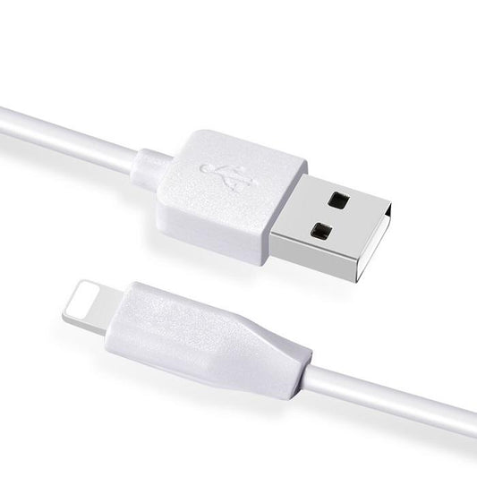 USB-A to Lightning Data and Charging Cable HOCO Rapid X1, 18W, 2m, White